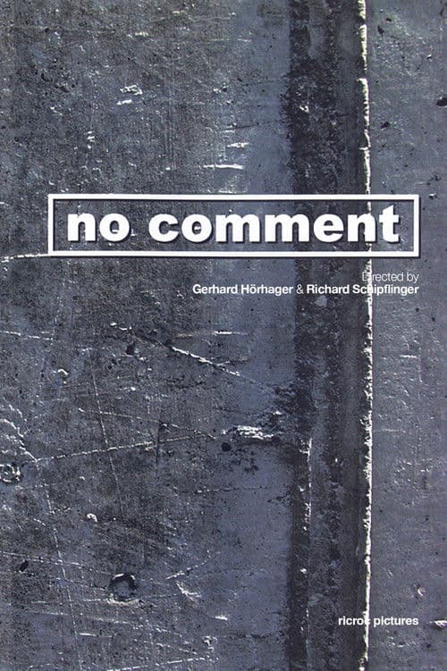 Poster for No Comment