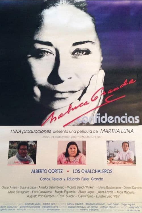 Poster for Chabuca Granda... Confidences