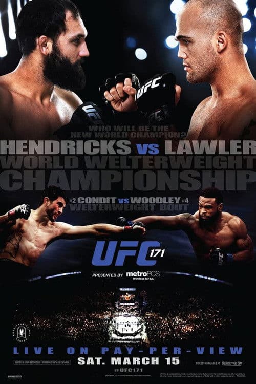 Poster for UFC 171: Hendricks vs. Lawler