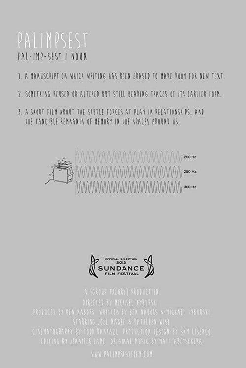 Poster for Palimpsest