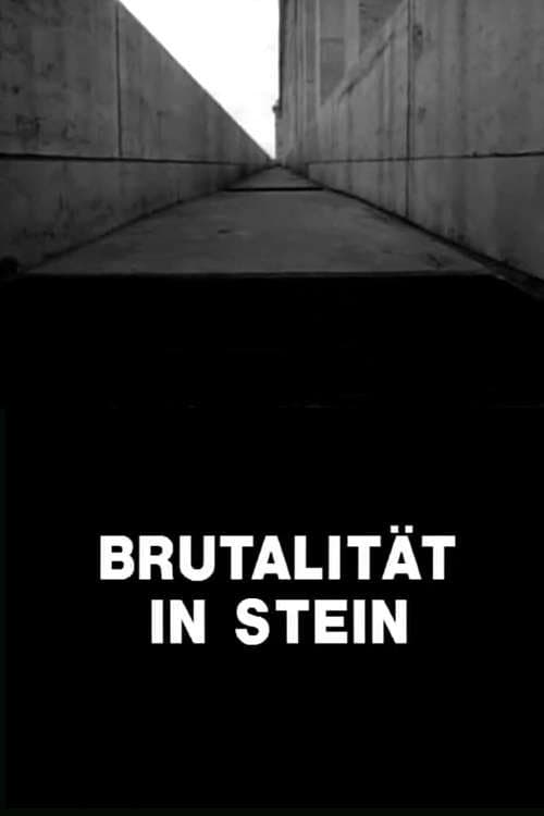 Poster for Brutality in Stone