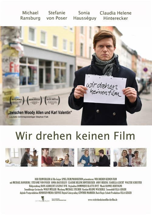 Poster for We're Not Shooting a Film