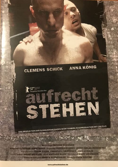 Poster for Aufrecht stehen