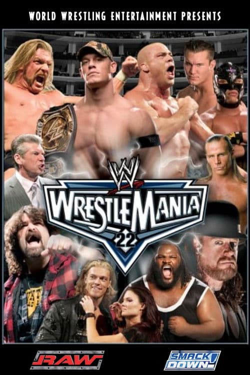 Poster for WWE WrestleMania 22