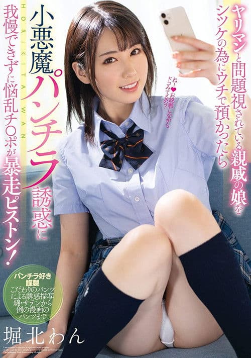 Poster for My Stepdaughter Told Me That She Was Worried About Being Too Slutty, But It Was All A Ruse To Get Me To Fuck Her – Panty Shot Temptation Leads To Had Pounding From Her Stepdad! Wan Horikita