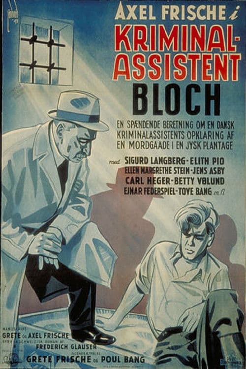 Poster for Kriminalassistent Bloch