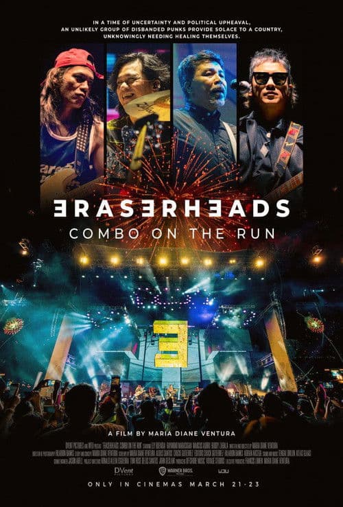 Poster for Eraserheads: Combo on the Run