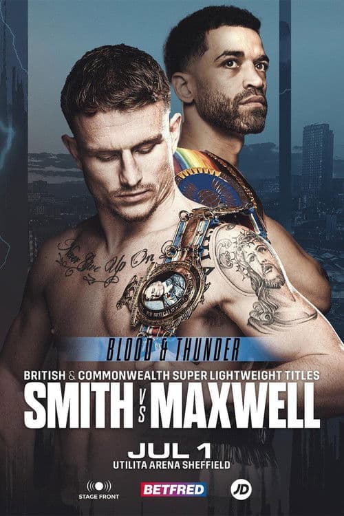 Poster for Dalton Smith vs. Sam Maxwell