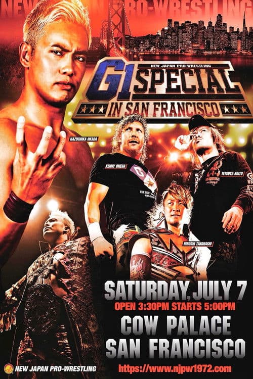 Poster for NJPW G1 Special In San Francisco