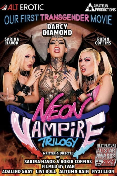 Poster for Neon Vampire Triology