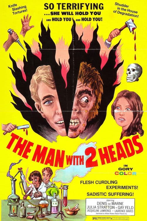 Poster for The Man with Two Heads
