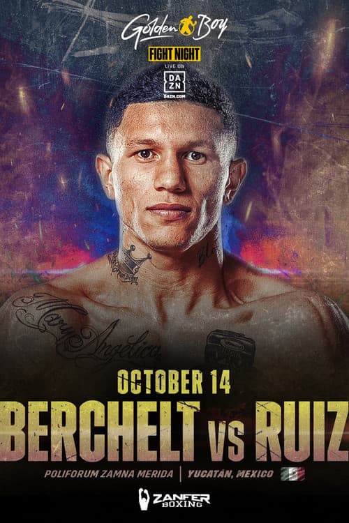 Poster for Miguel Berchelt vs. Diego Ruiz