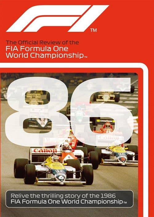 Poster for 1986 FIA Formula One World Championship Season Review