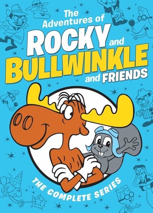 Poster for The Adventures of Rocky and Bullwinkle and Friends