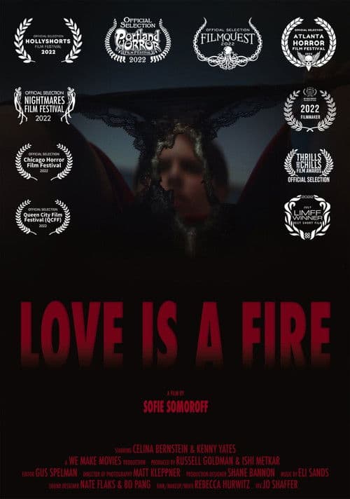 Poster for Love is a Fire