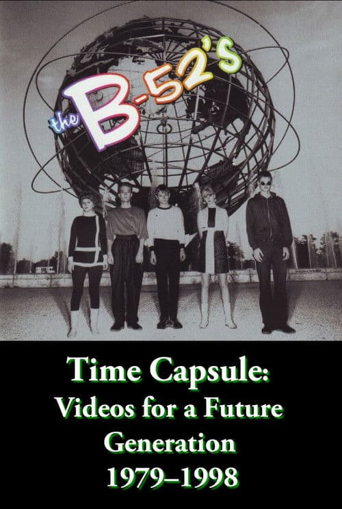 Poster for The B-52's Time Capsule: Videos for a Future Generation