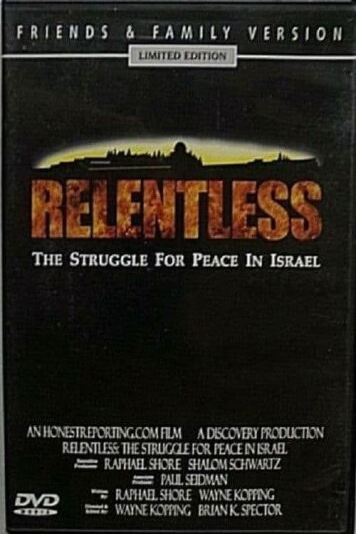 Poster for Relentless: Struggle for Peace in the Middle East