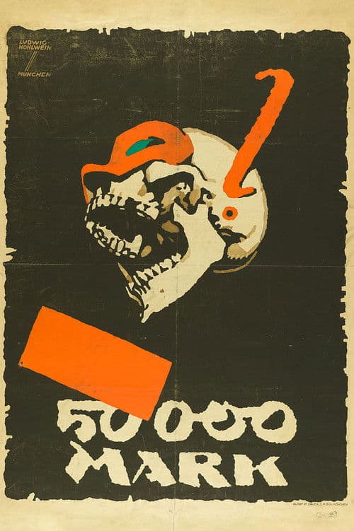 Poster for Der Totenkopf, 50 000 Mark-Prämienfilm