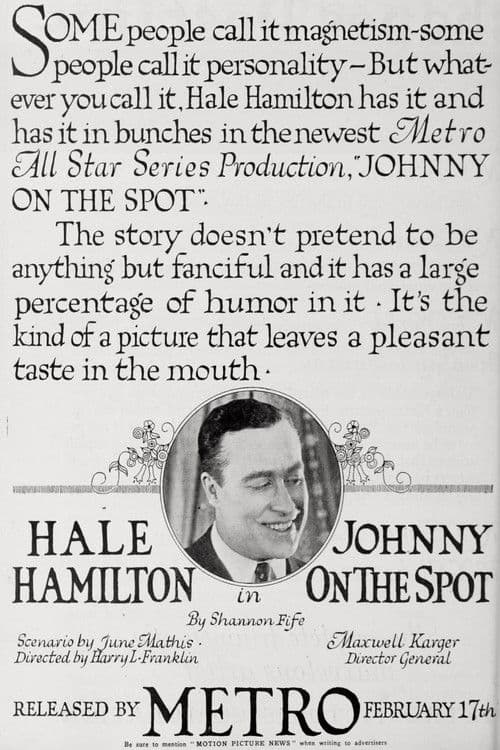Poster for Johnny-on-the-Spot