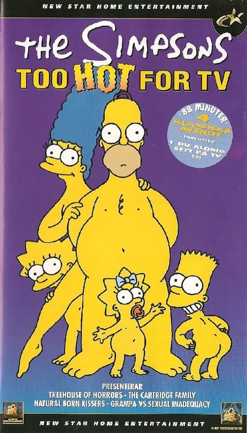 Poster for The Simpsons: Too Hot For TV