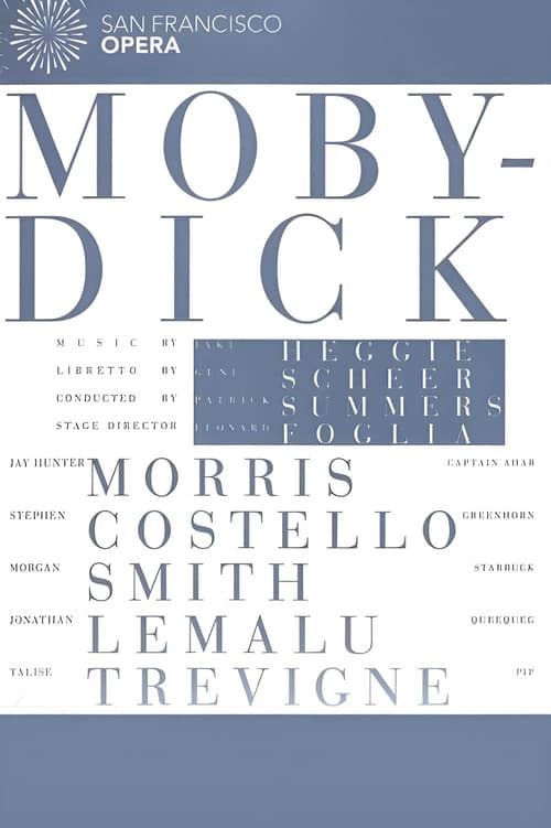 Poster for Moby-Dick