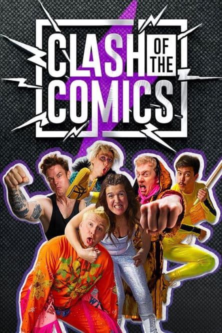 Poster for Clash of the Comics