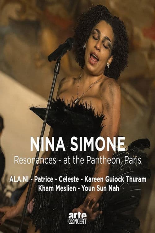 Poster for Nina Simone Resonances at the Paris Pantheon
