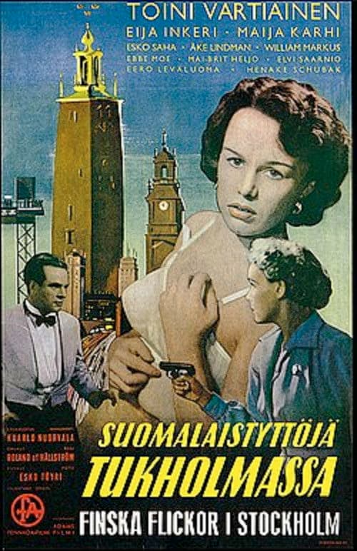 Poster for Suomalaistyttöjä Tukholmassa