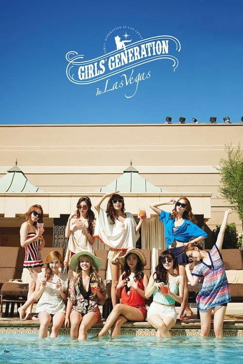 Poster for Girls' Generation in Las Vegas