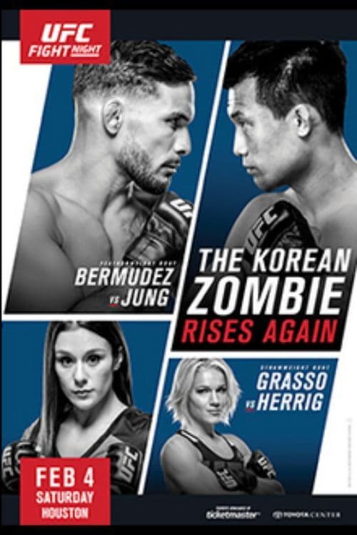 Poster for UFC Fight Night 104: Bermudez vs. The Korean Zombie