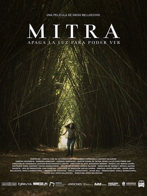 Poster for Mitra, Turn off the light to see
