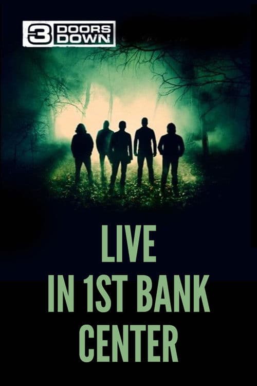 Poster for 3 Doors Down - Live in 1st Bank Center
