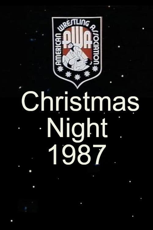 Poster for AWA Christmas Night 1987