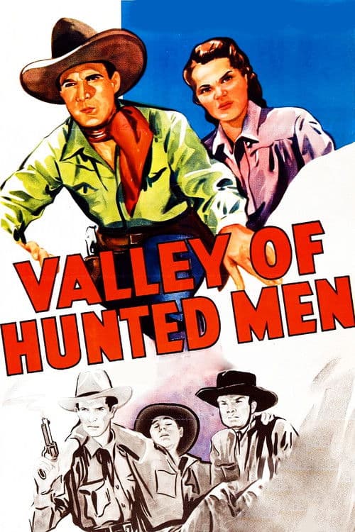 Poster for Valley of Hunted Men