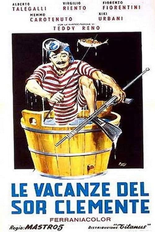 Poster for Le vacanze del Sor Clemente