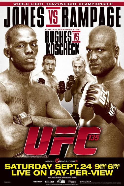 Poster for UFC 135: Jones vs. Rampage
