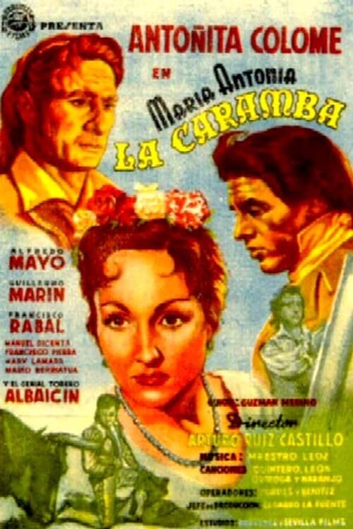 Poster for María Antonia "La Caramba"