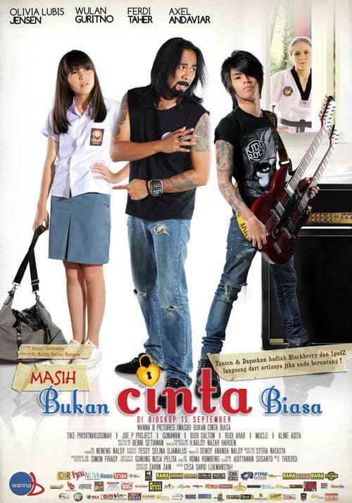 Poster for Masih Bukan Cinta Biasa