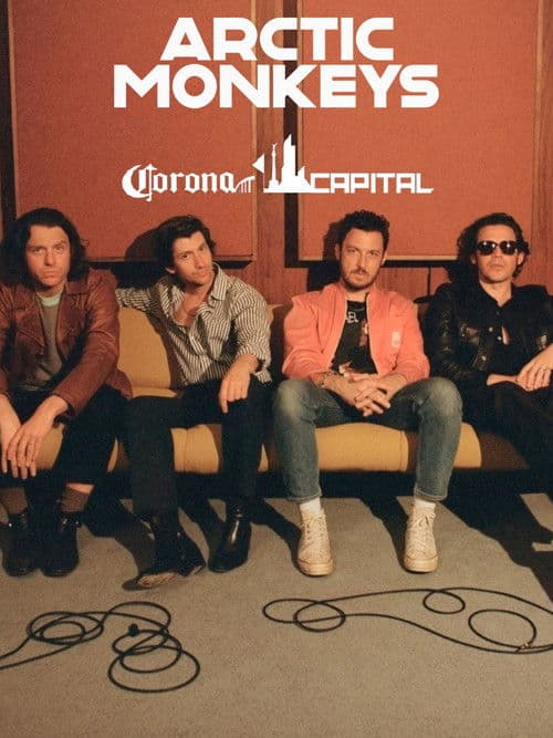 Poster for Arctic Monkeys at Corona Capital 2022
