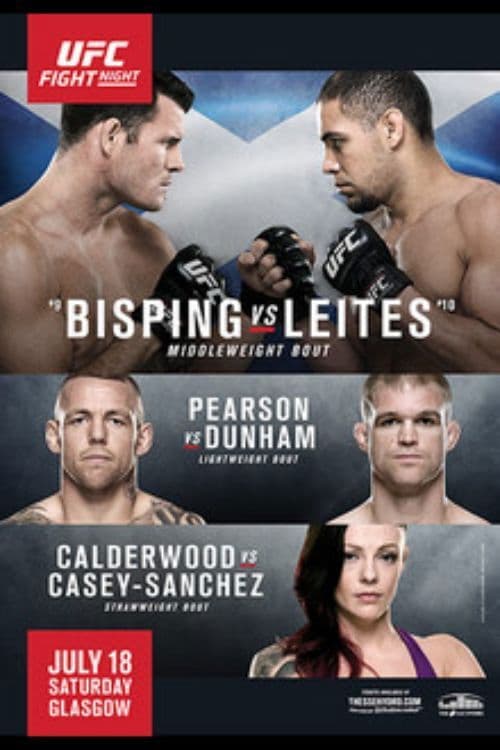 Poster for UFC Fight Night 72: Bisping vs. Leites