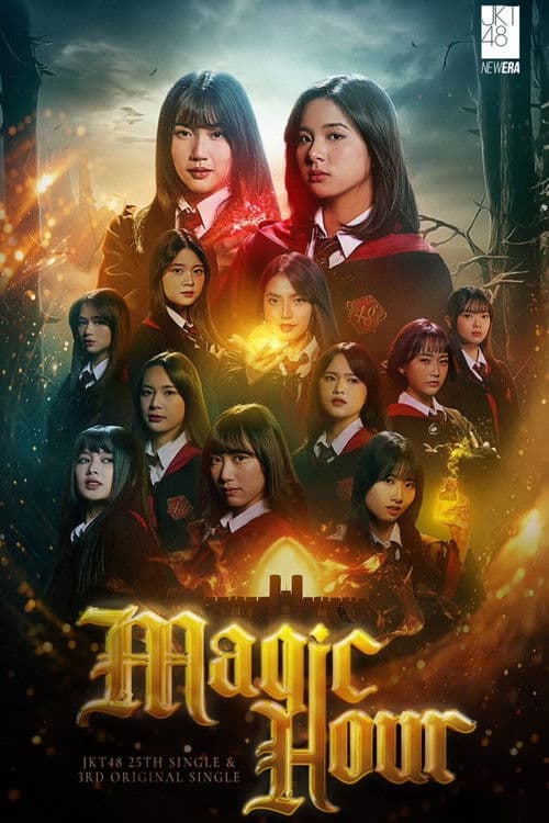 Poster for JKT48 Magic Hour: The Daydream, The Midnight Thieves, The New Dawn