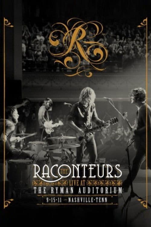 Poster for The Raconteurs - Live at the Ryman Auditorium