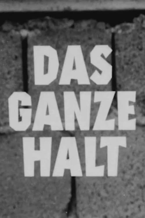 Poster for Das Ganze halt