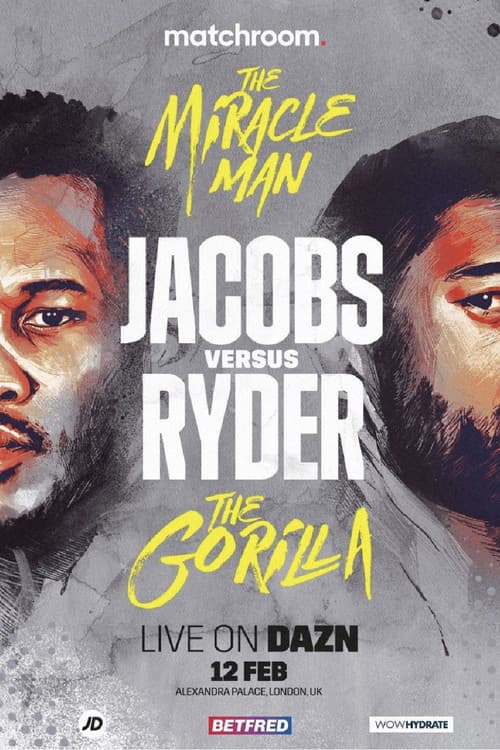 Poster for Daniel Jacobs vs. John Ryder