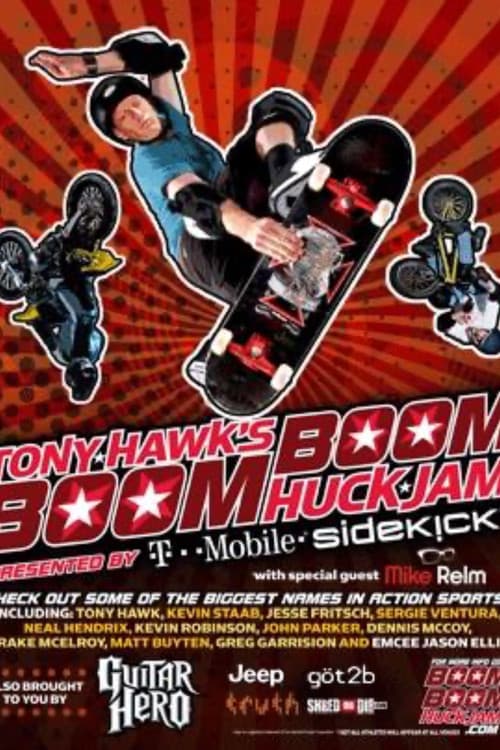 Poster for Tony Hawk's Boom Boom Huck Jam North American Tour