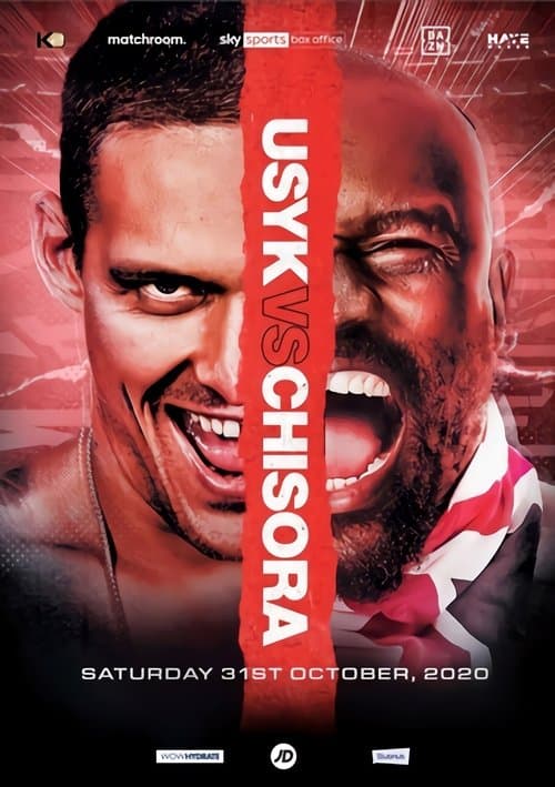 Poster for Oleksandr Usyk vs. Derek Chisora