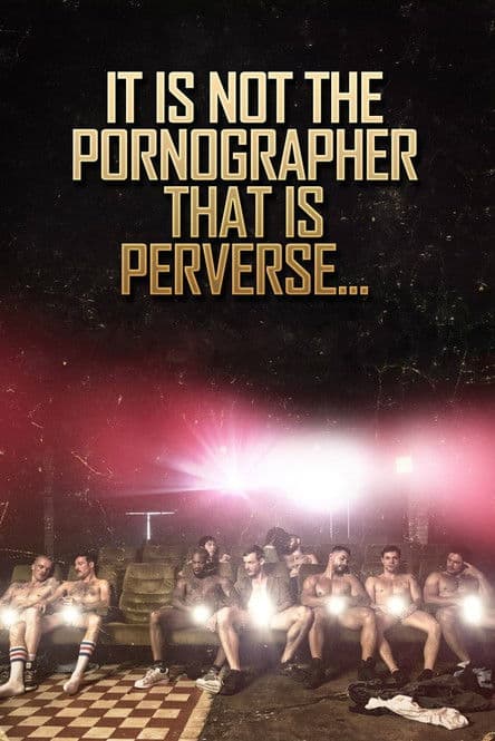 Poster for It Is Not the Pornographer That Is Perverse...