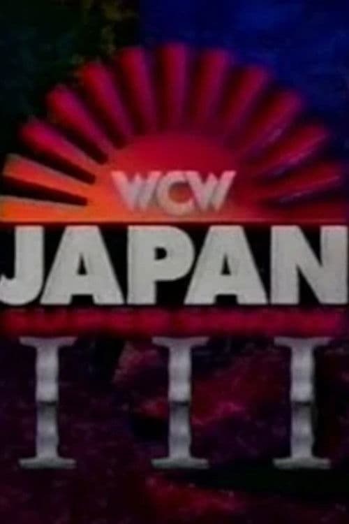 Poster for WCW/New Japan Supershow III
