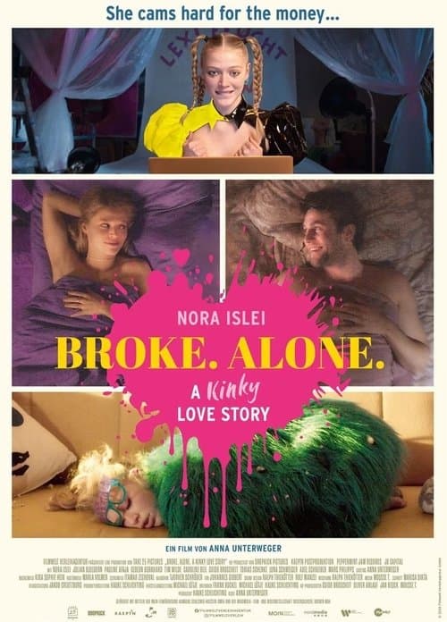 Poster for BROKE. ALONE. A kinky love story