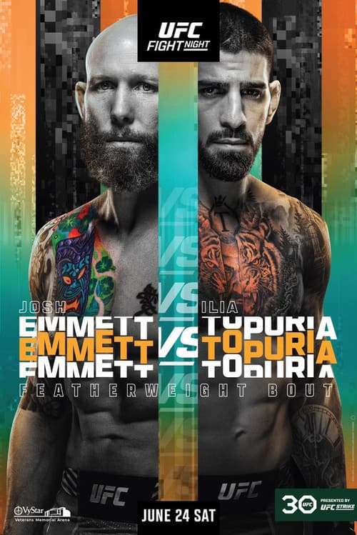 Poster for UFC on ABC 5: Emmett vs. Topuria